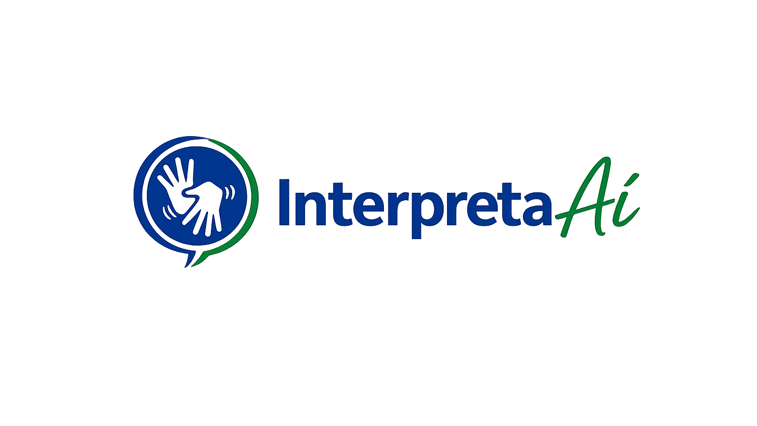 Logotipo de intérprete de Libras em Descalvado para empresas, eventos e escolas com acessibilidade profissional